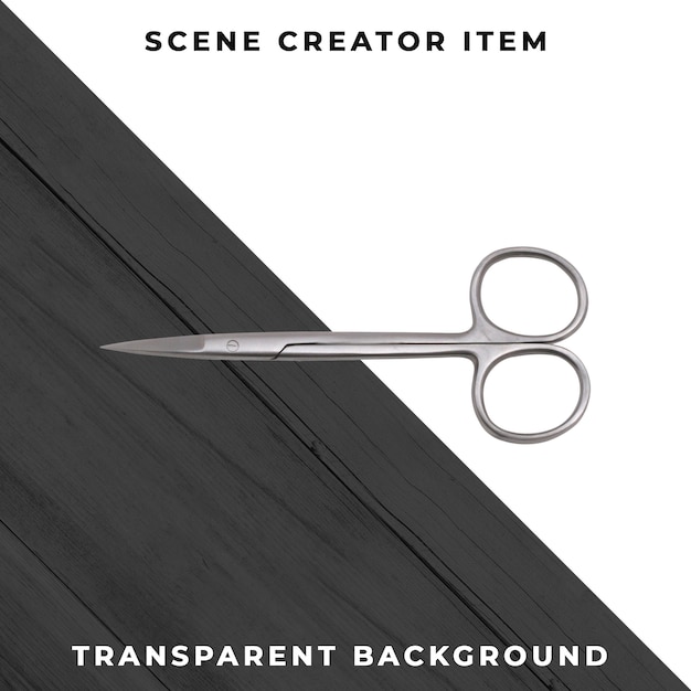 Scissors isolated with clipping path