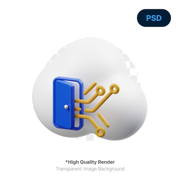 A screen that says'high quality render'on it