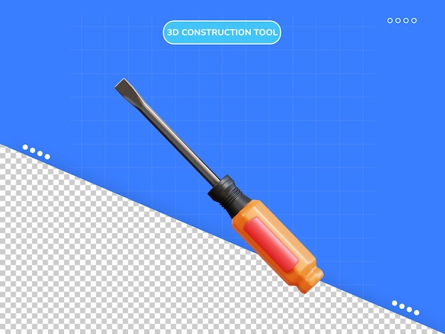 Screwdriver 3d icon