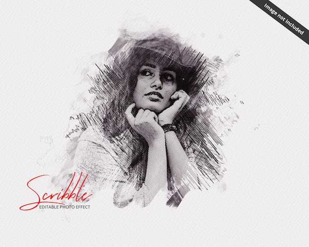 Scribble and Sketch Drawing Effect