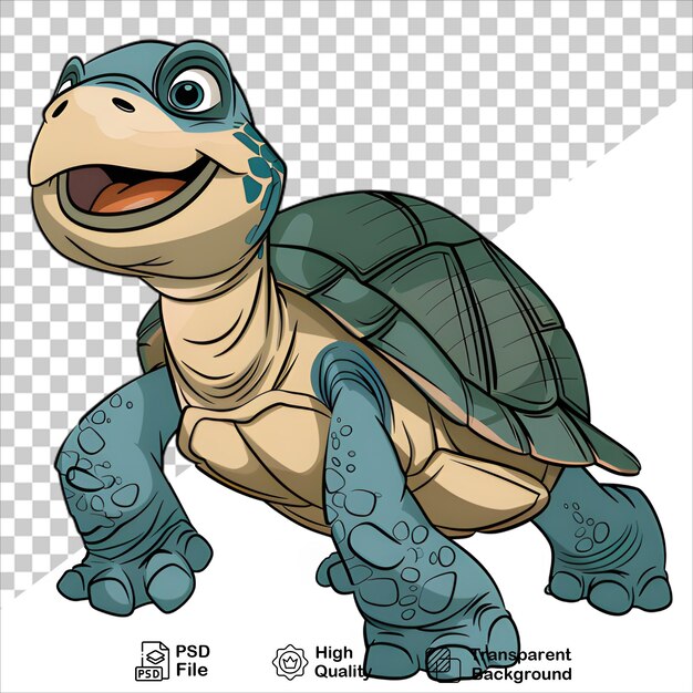 sea turtle vector illustration isolated on transparent background