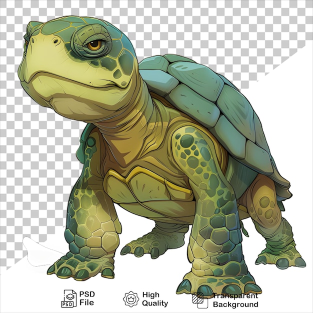 sea turtle vector illustration isolated on transparent background