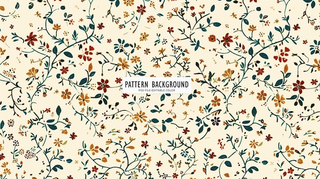 PSD seamless fabric pattern vector design background images