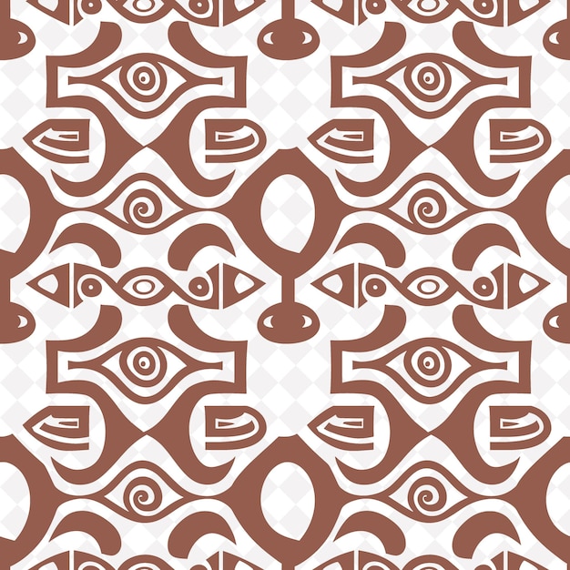 PSD a seamless pattern of the eyes and the letter e