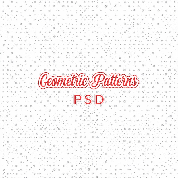 PSD a seamless pattern of tiny dots on a white background