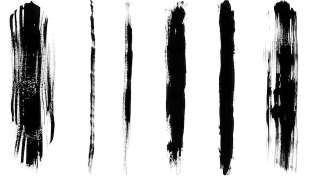 a series of black and white lines with a white background