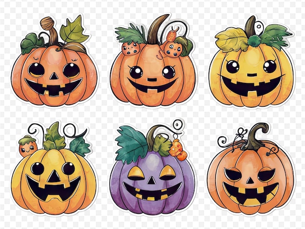 a series of pictures of a pumpkins with a sign that sayshalloween