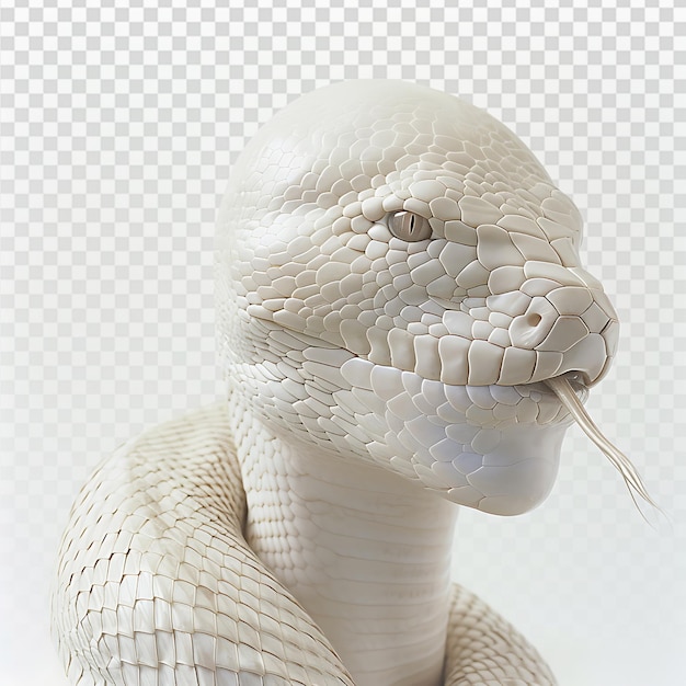 PSD serpentine elegance human form adorned in snake skin