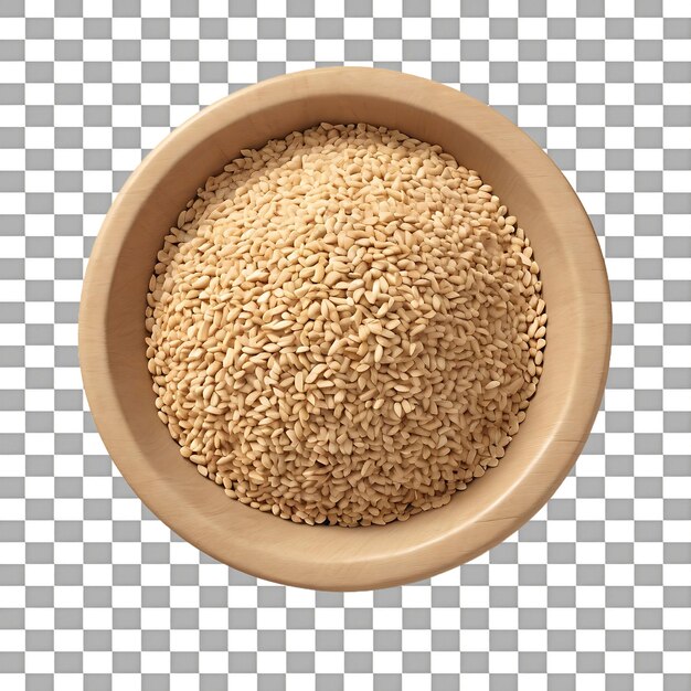 PSD sesame seed isolated on a transparent background