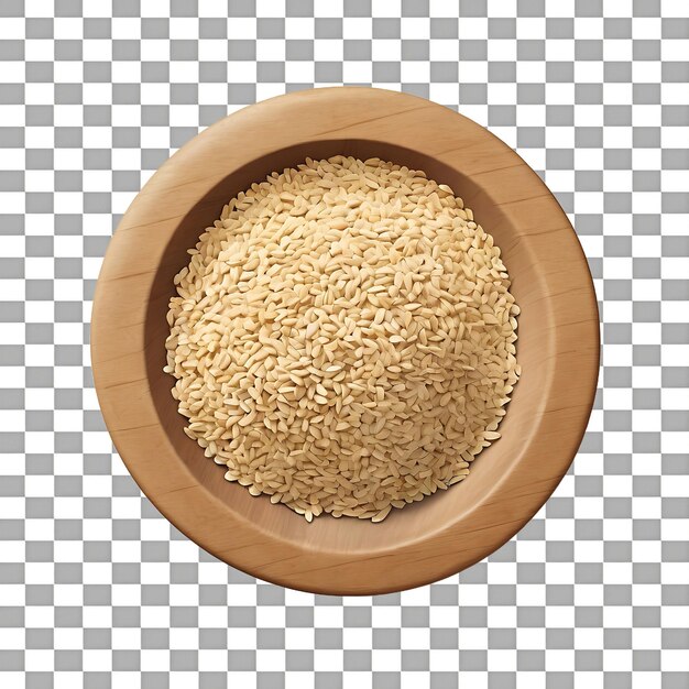 PSD sesame seed isolated on a transparent background