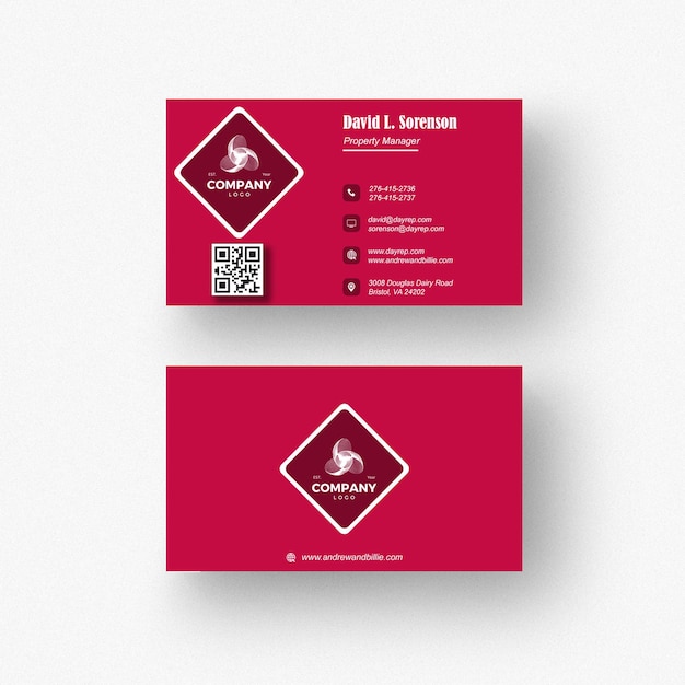 PSD a set of business cards with a monkey on the back