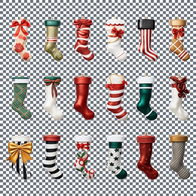 set of christmas socks