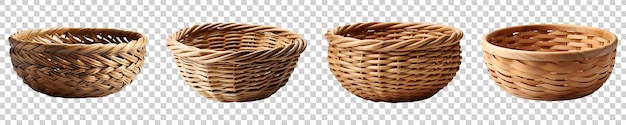 Set collection of Kitchen Basket isolated on transparent background