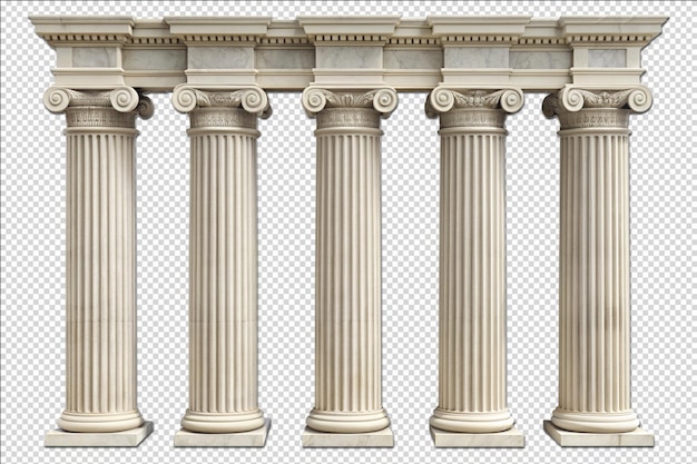 PSD a set of columns with the words quot columns quot on them