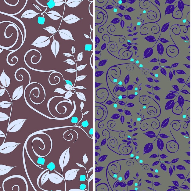 PSD a set of different patterns with different colors and patterns