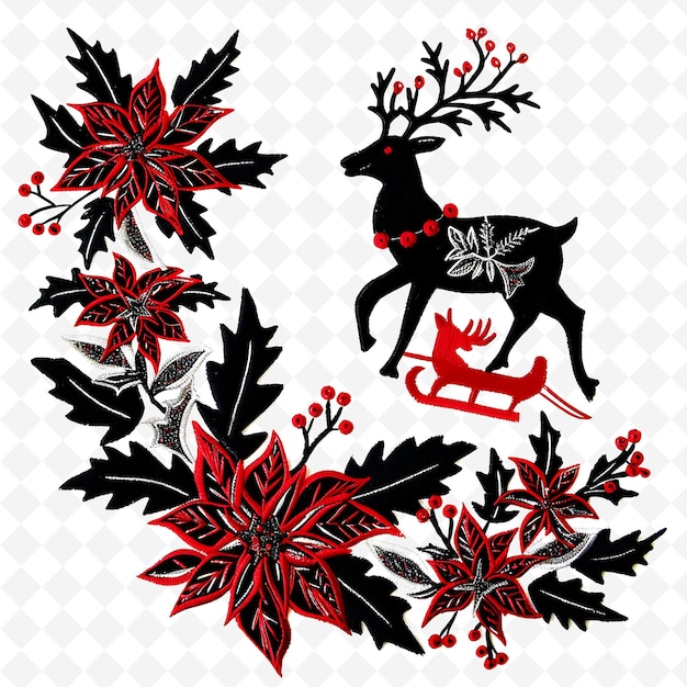 a set of images of a reindeer and a reindeer