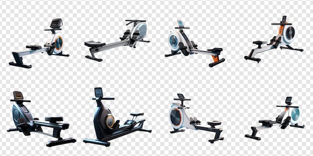 a set of isometric drones for the office and the logo of the robot