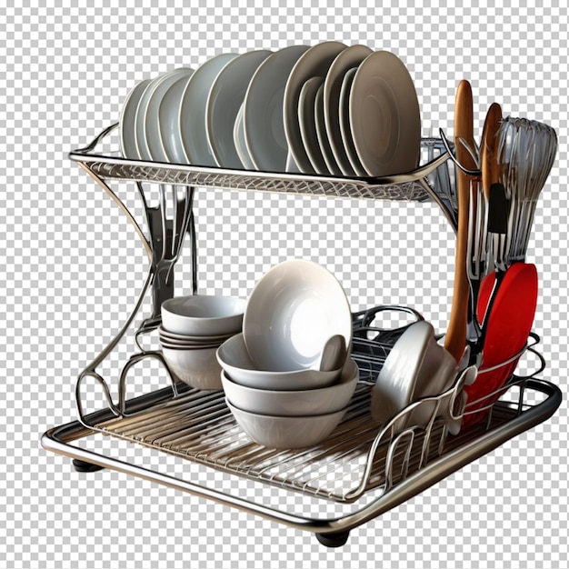 PSD a set of kitchen utensils with a tray with a pan and a pan on it