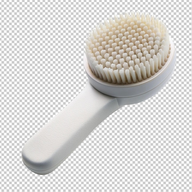 PSD set massager brush made transparent background