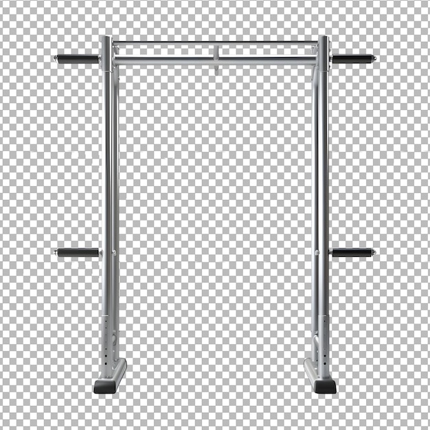 PSD a set of metal bars with the word  x  on them