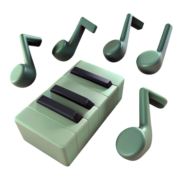 a set of musical instruments with the word quot music quot on the bottom