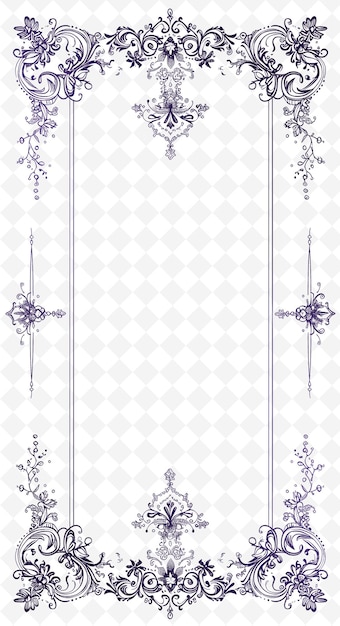 a set of purple flowers on a white background