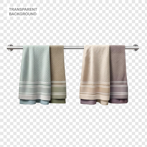 a set of towels with a design that says quot transom quot