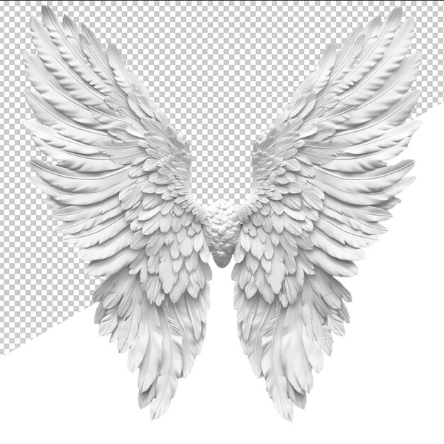 a set of wings with a white background and the words angel on the bottom