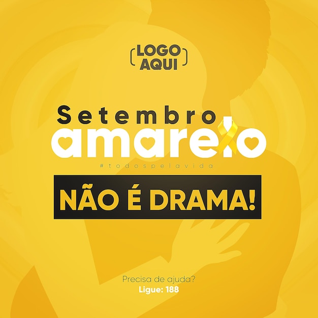 Setembro amarelo Social Media Feed Template