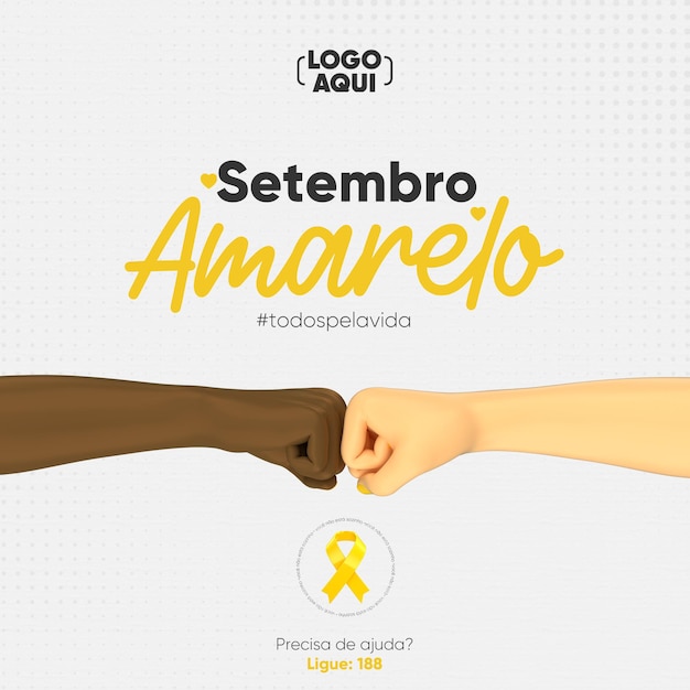 Setembro amarelo Social Media Feed Template