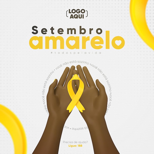 Setembro amarelo Social Media Feed Template