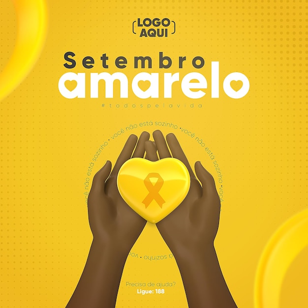 Setembro amarelo Social Media Feed Template