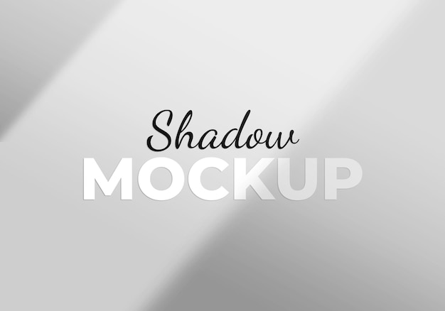 PSD shadow overlay mockup