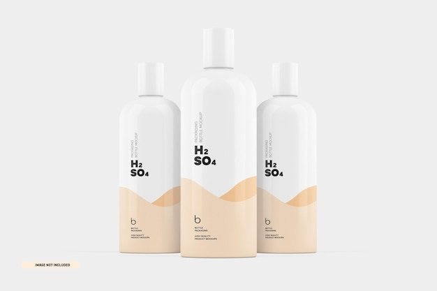 Shampoo Bottle Packaging Mockup