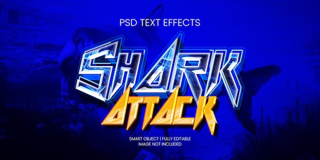 SHARK ATTACK TEXT EFFECT