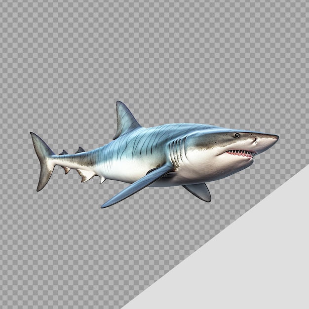 Shark isolated on transparent background png