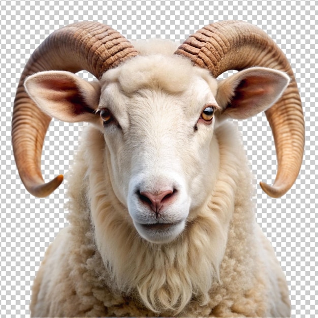 sheep with horns