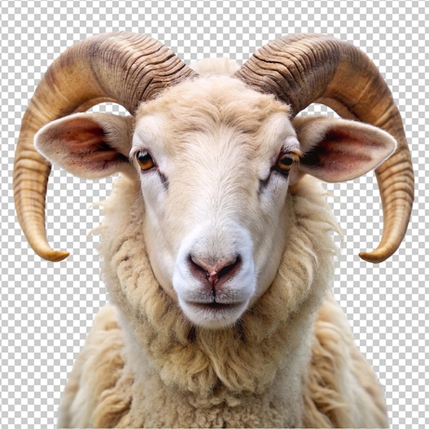 sheep with horns