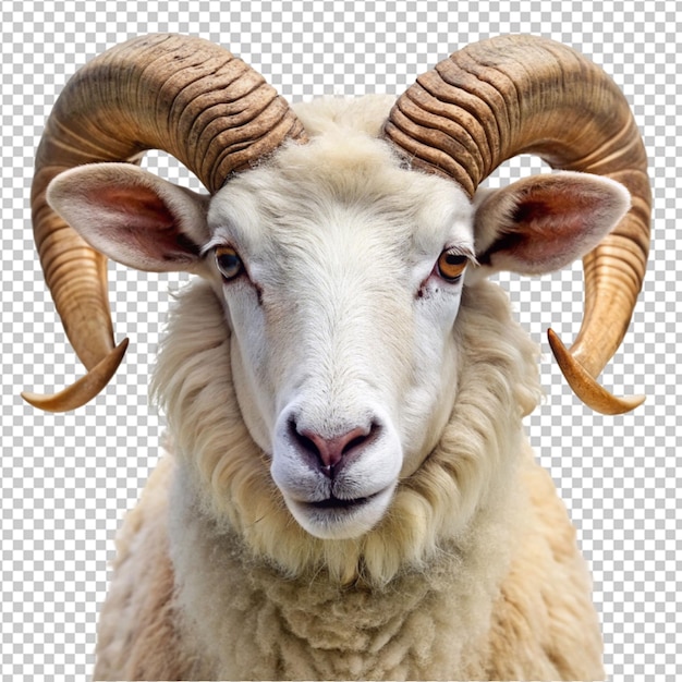 sheep with horns