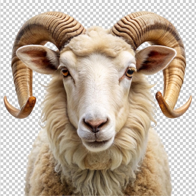 sheep with horns