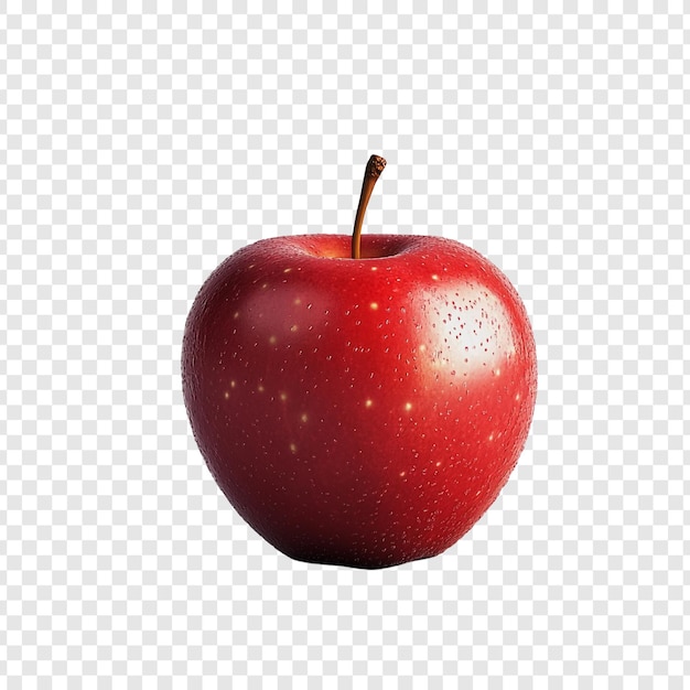 A Shiny Red Apple