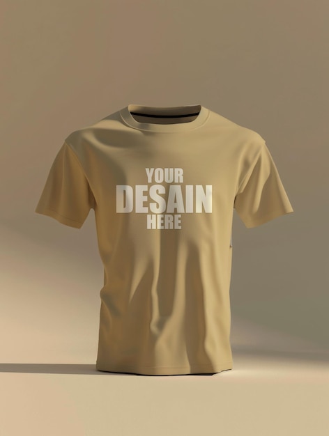 shirt PSD MOCK UP 3D RENDER