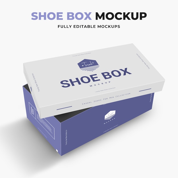 Shoe Box Mockup