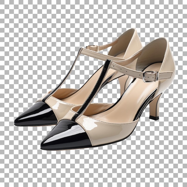 Shoes on transparent background