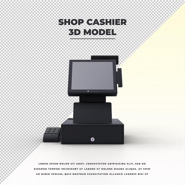 shop cashier machine