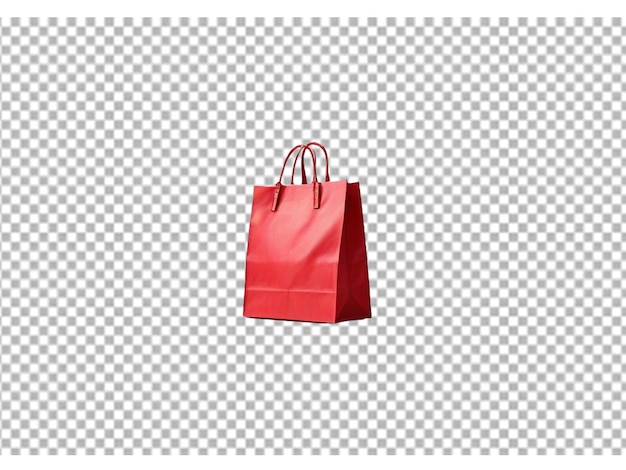 shopping bag on transparent background