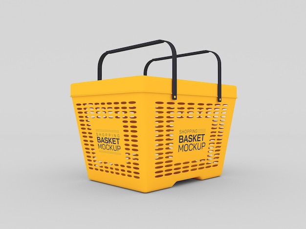 Shopping Basket Mockup