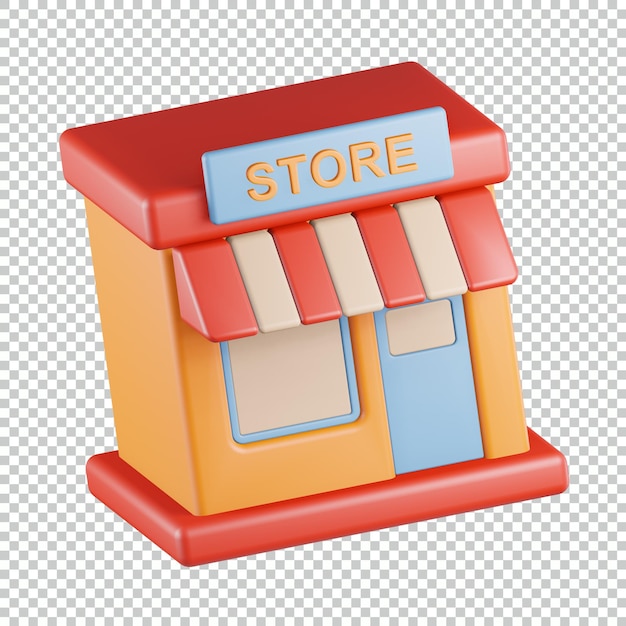 Shopping Store 3d icon