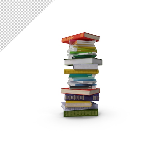 Short Stack Book PNG