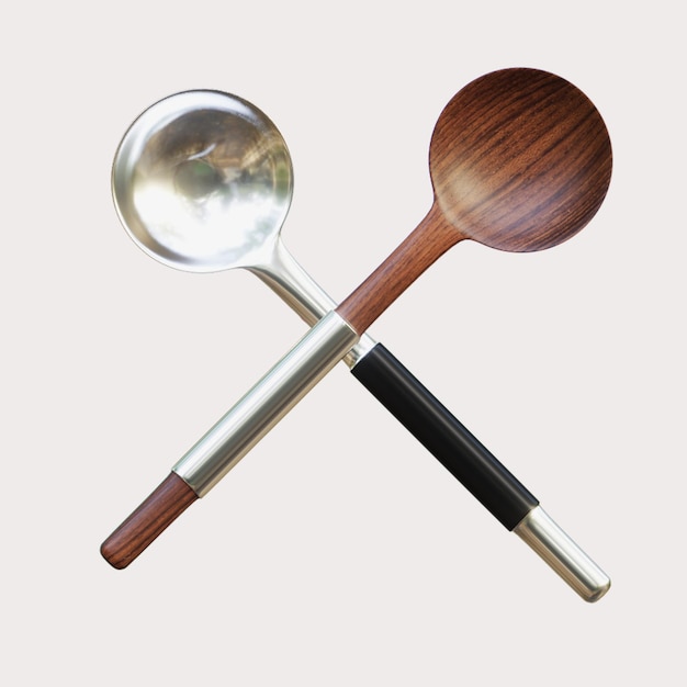 Shovel Ladle with Wooden Handle